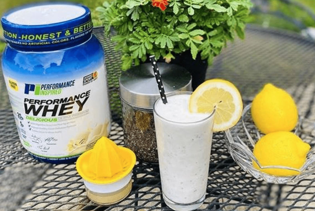 Make This Lemons Poppy Seed Smoothie LifeToGo