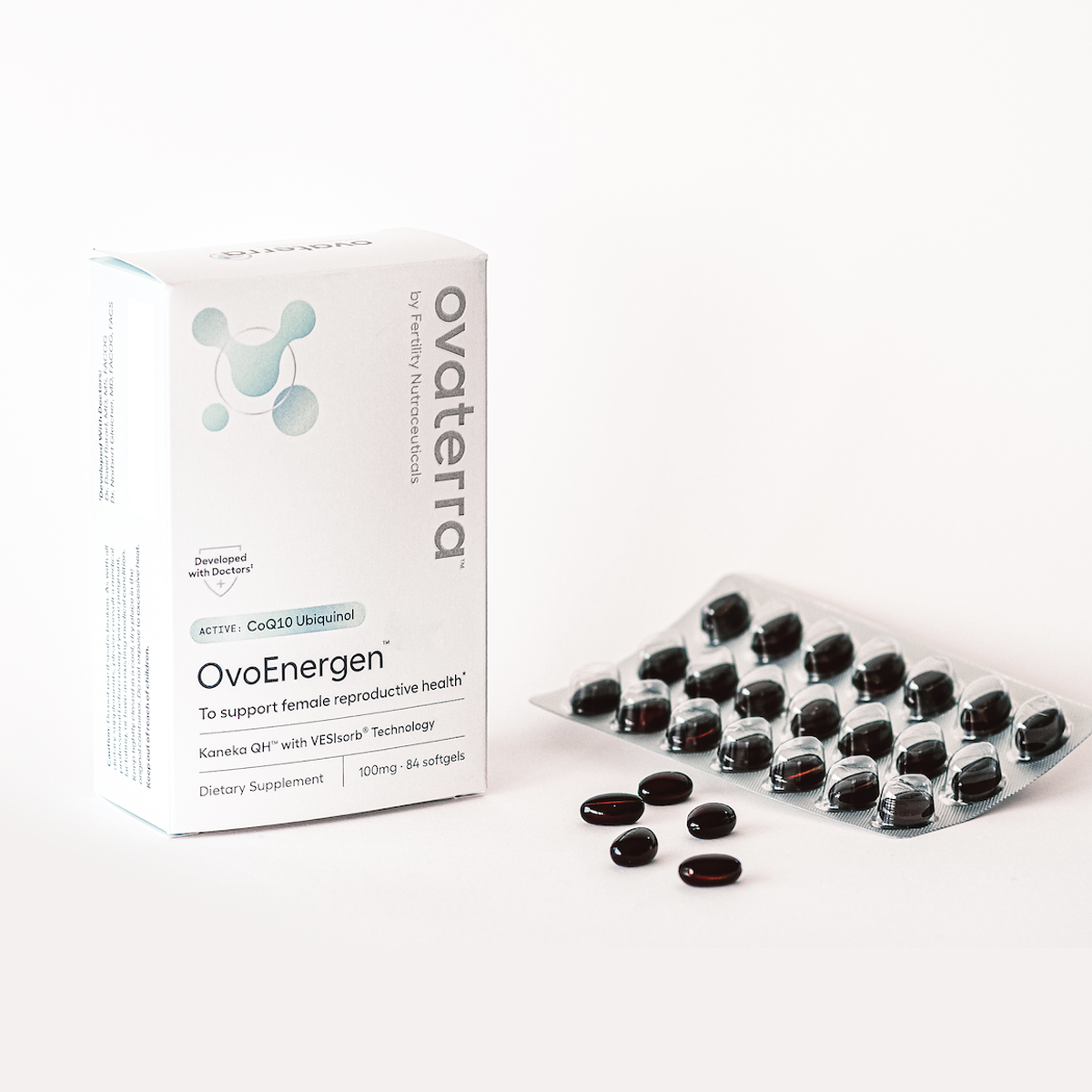 OvoEnergen Ubiquinol CoQ10 for Women 4-Week Pack (84 softgels)