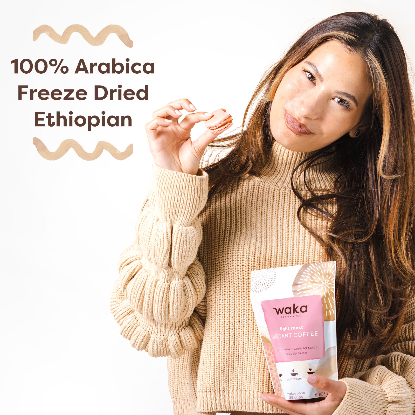 Light Roast Ethiopian Instant Coffee 3.5 oz Bag