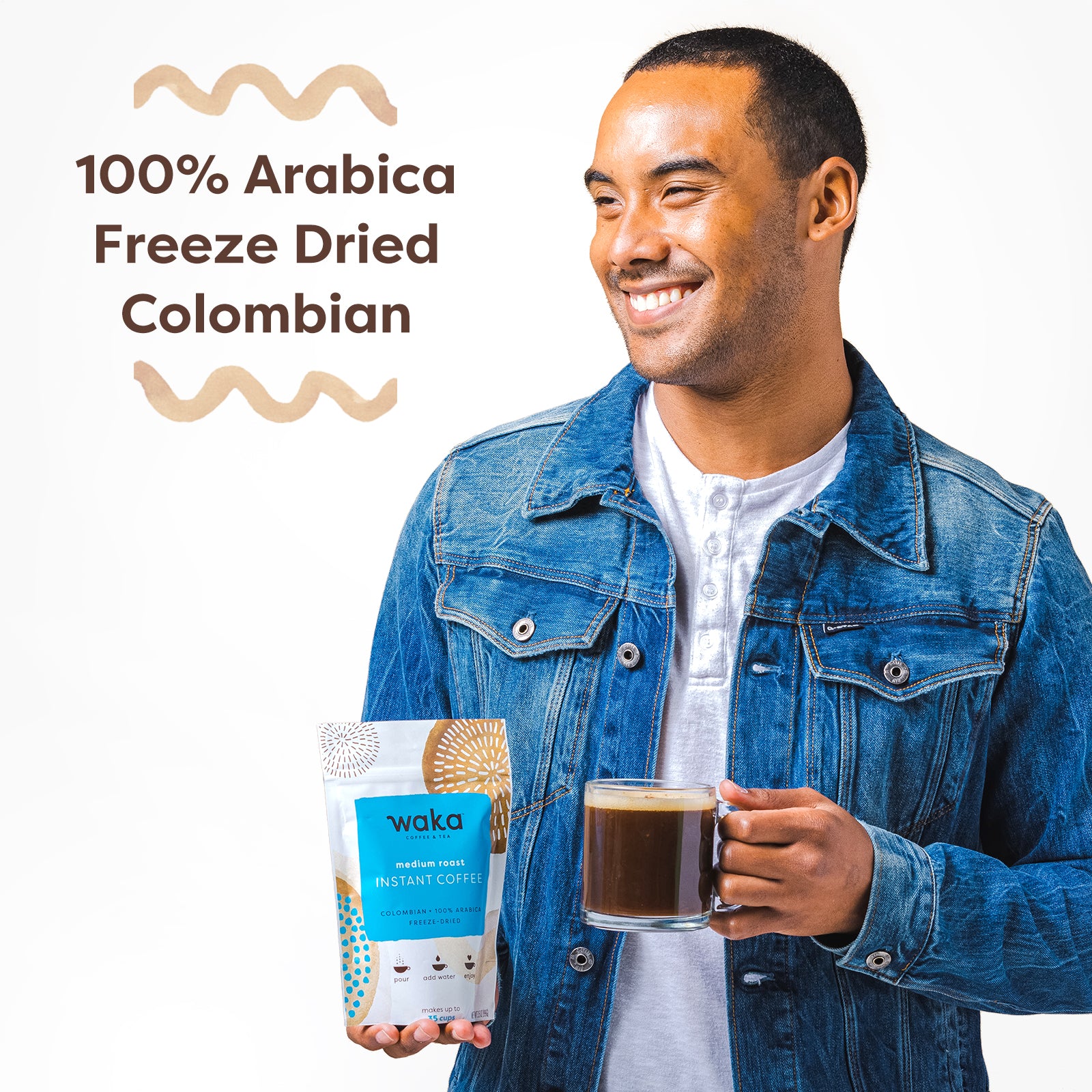 Medium Roast Colombian Instant Coffee 3.5 oz Bag