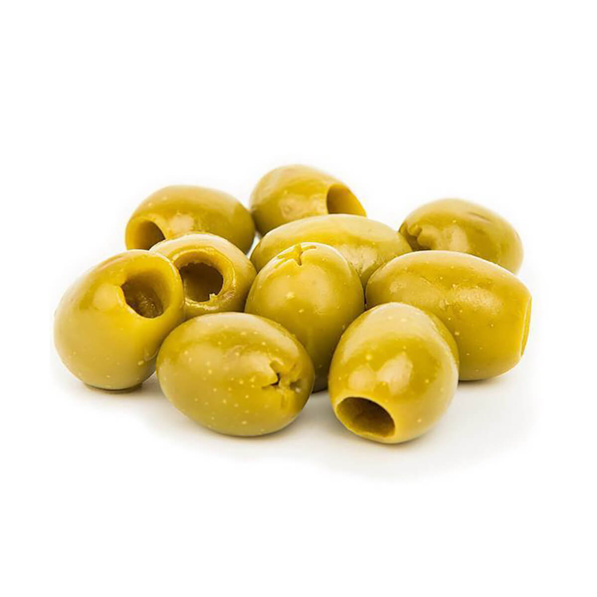 Green Pitted Olives from Greece 1.05 oz (24 Pack)