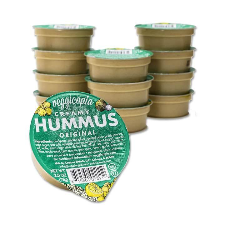 Creamy Original Hummus Dip 2.5 oz (24 Pack)