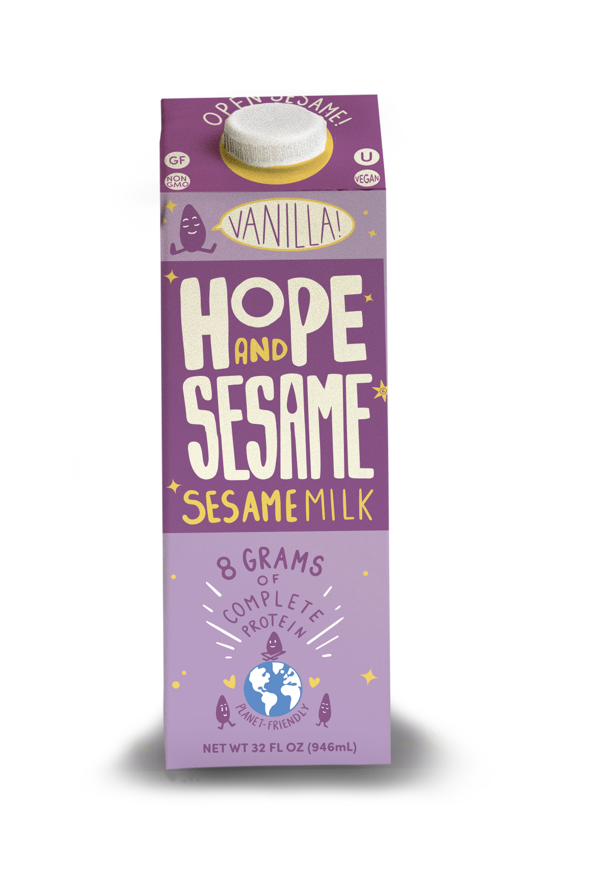 Vanilla Non-GMO Aseptic Sesamemilk (6 Pack)