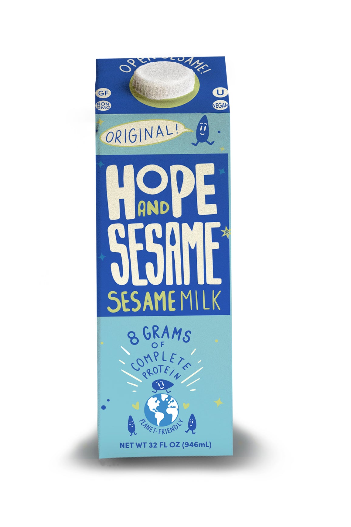 Original Non-GMO Aseptic Sesamemilk (6 Pack)