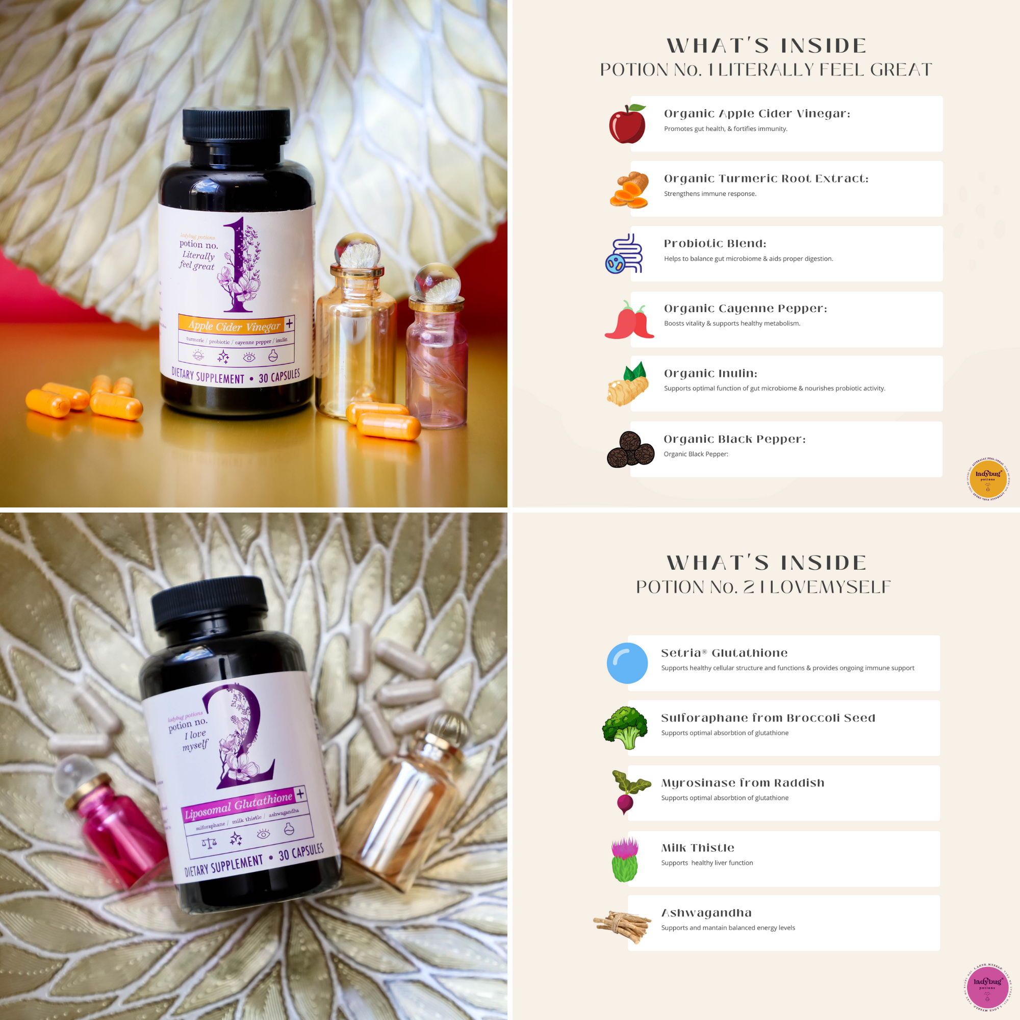 Elevate Bundle: Potion No. 1 + Potion No. 2