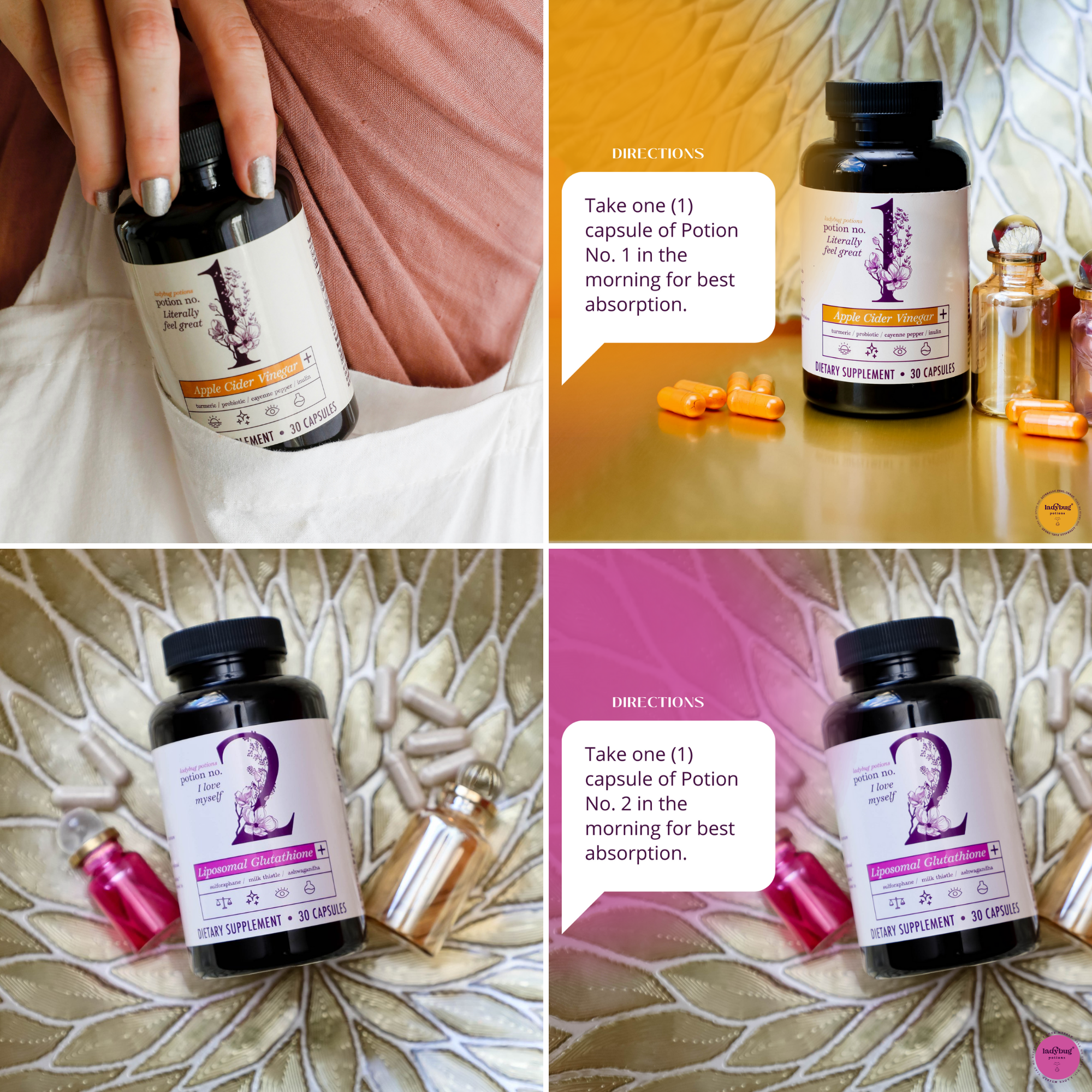 Elevate Bundle: Potion No. 1 + Potion No. 2
