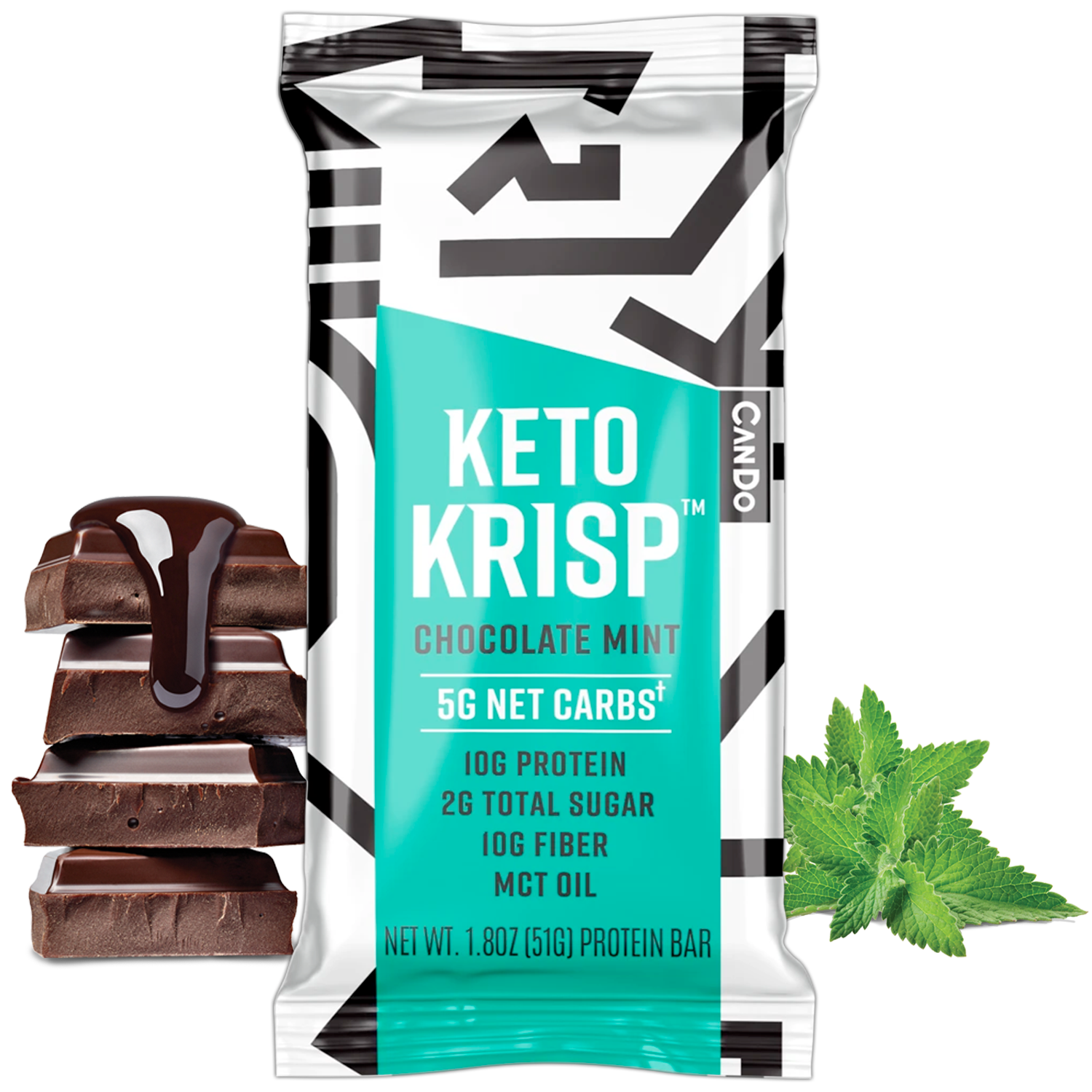 Keto Krisp Chocolate Mint (Pack of 12)