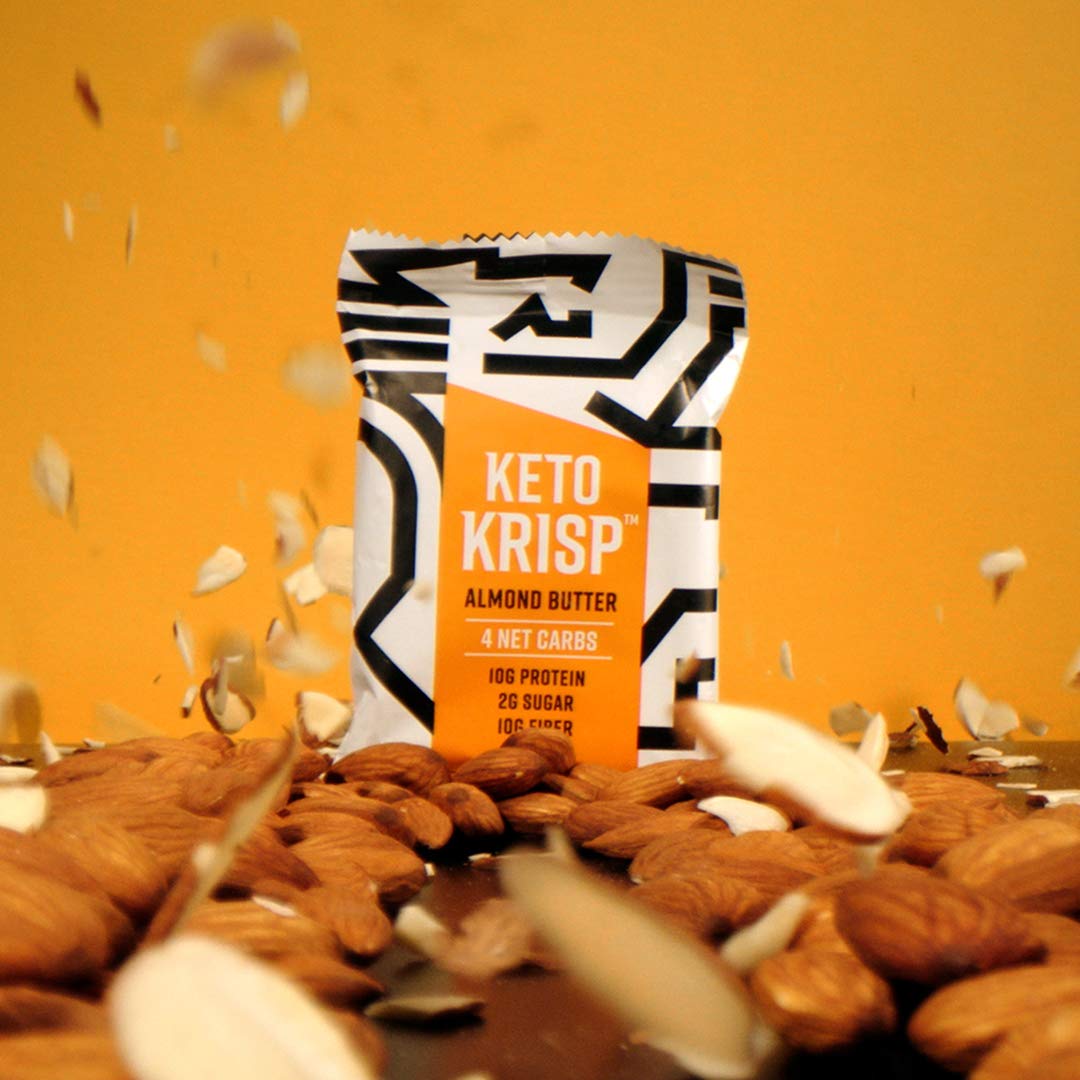 Keto Krisp Almond Butter (Pack of 12)