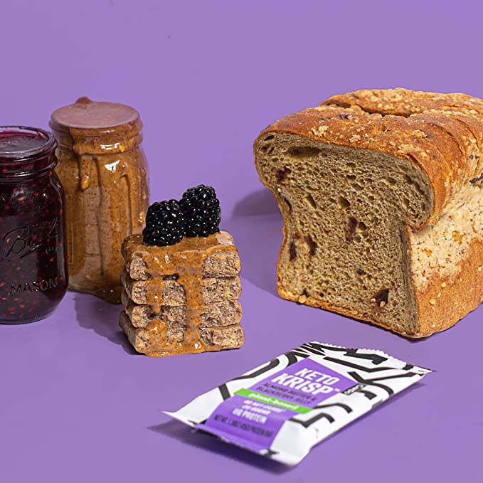 Keto Krisp Almond Butter Blackberry Jelly (Pack of 12)