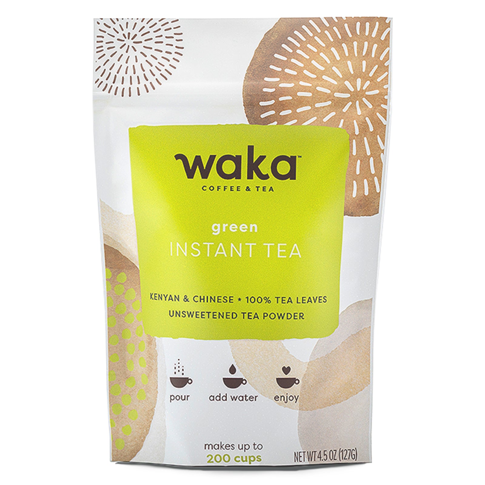 Kenyan & Chinese Green Instant Tea 4.5 oz Bag