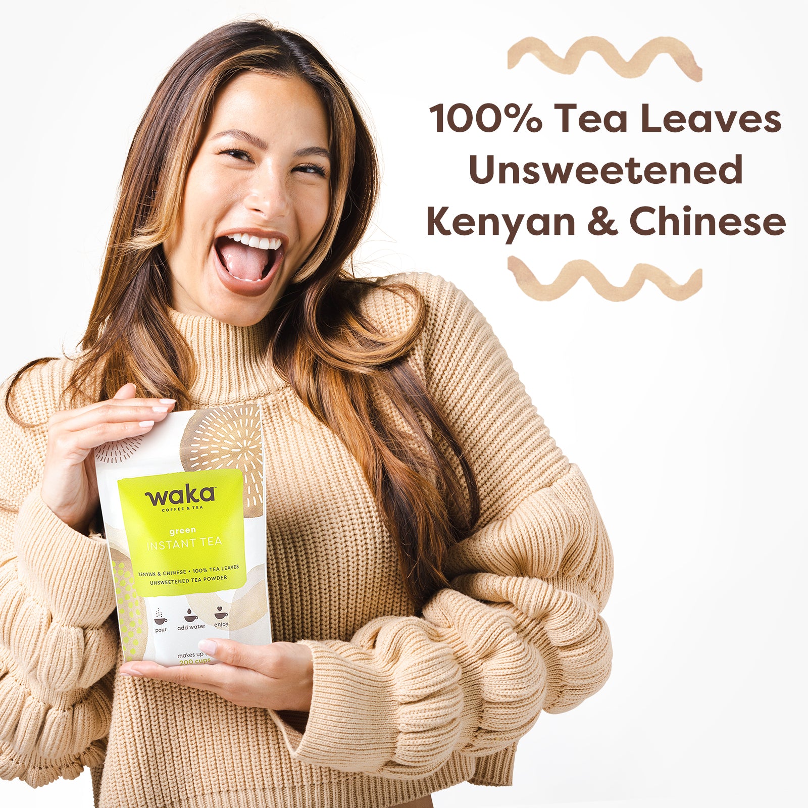 Kenyan & Chinese Green Instant Tea 4.5 oz Bag