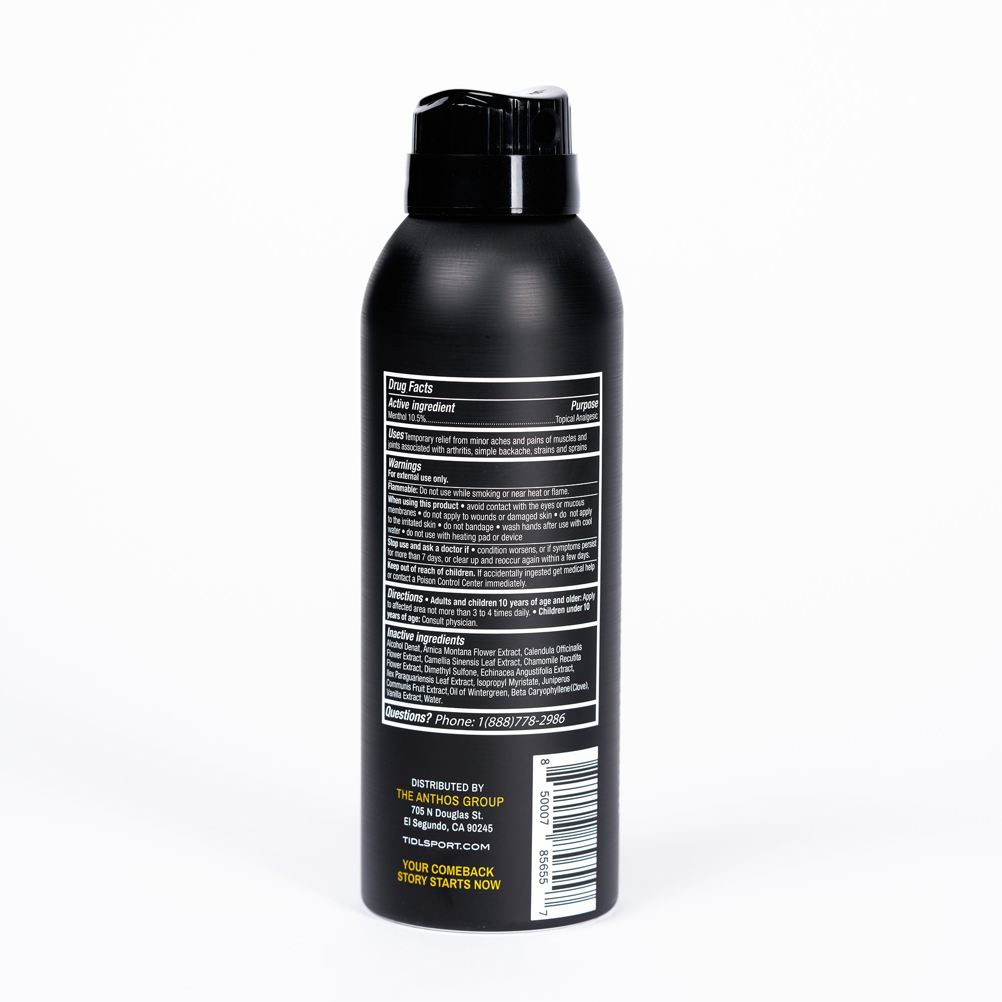 Plant-Powered Cryotherapy Spray