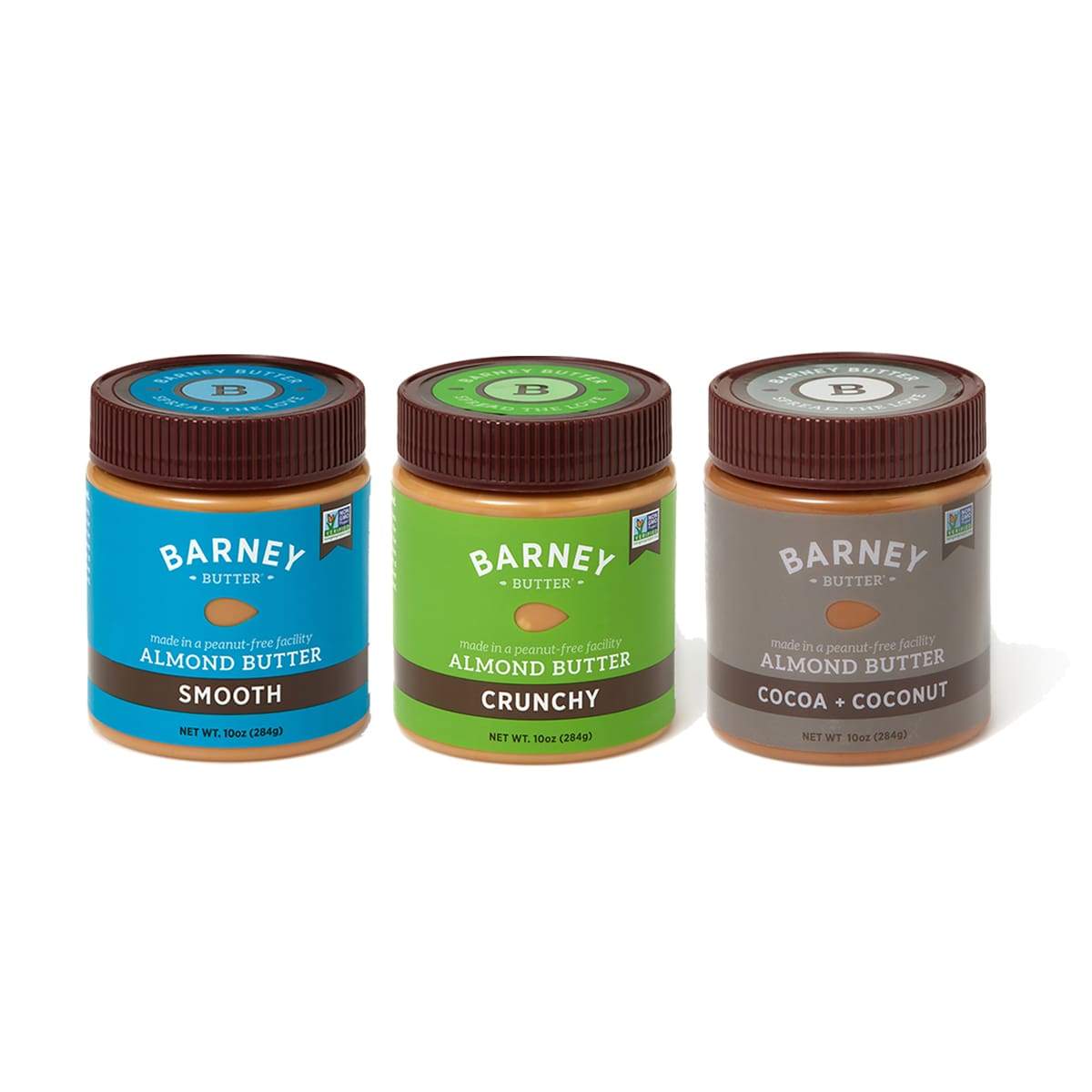 10oz Jars of Smooth, Crunchy, Cocoa & Coconut