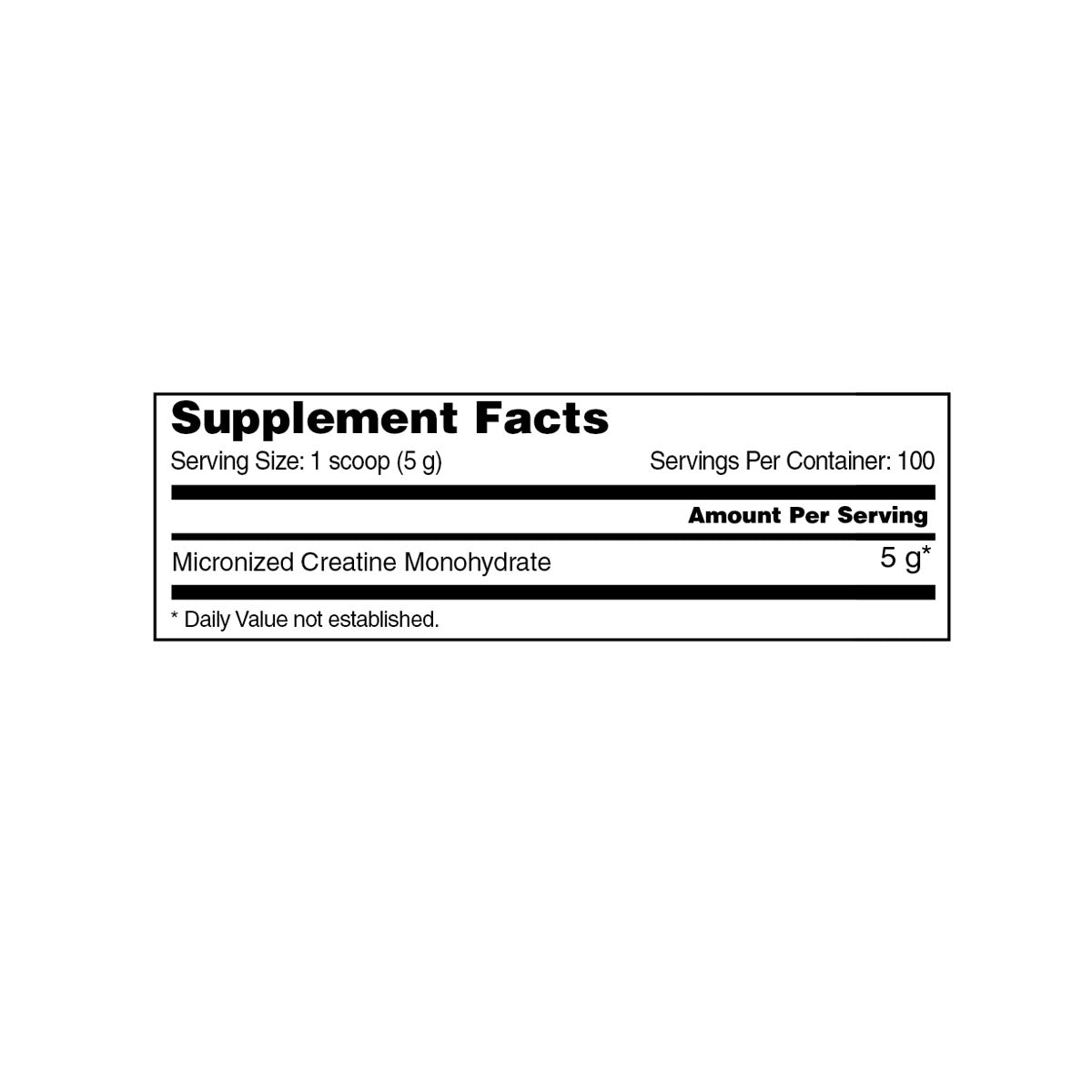 Pure Micronized Creatine