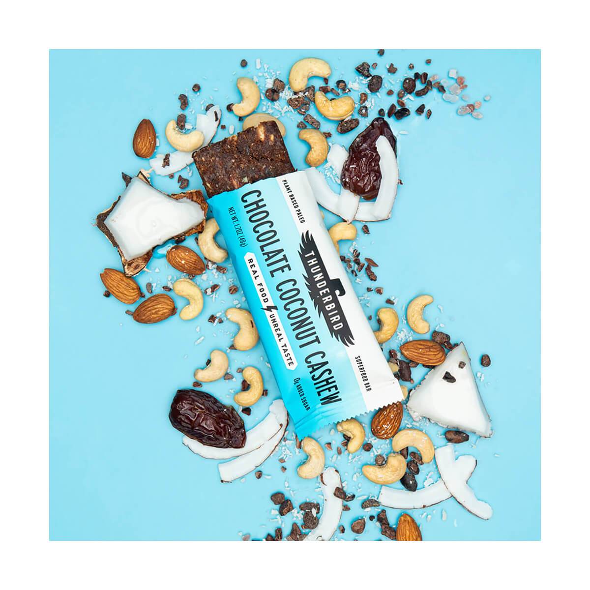 Chocolate Coconut Cashew - Box of 12 Bars