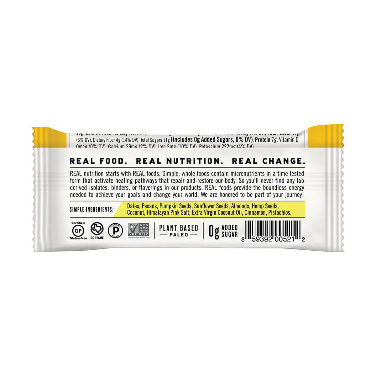 Hemp Sunflower Pumpkin Seed - Box of 12 Bars