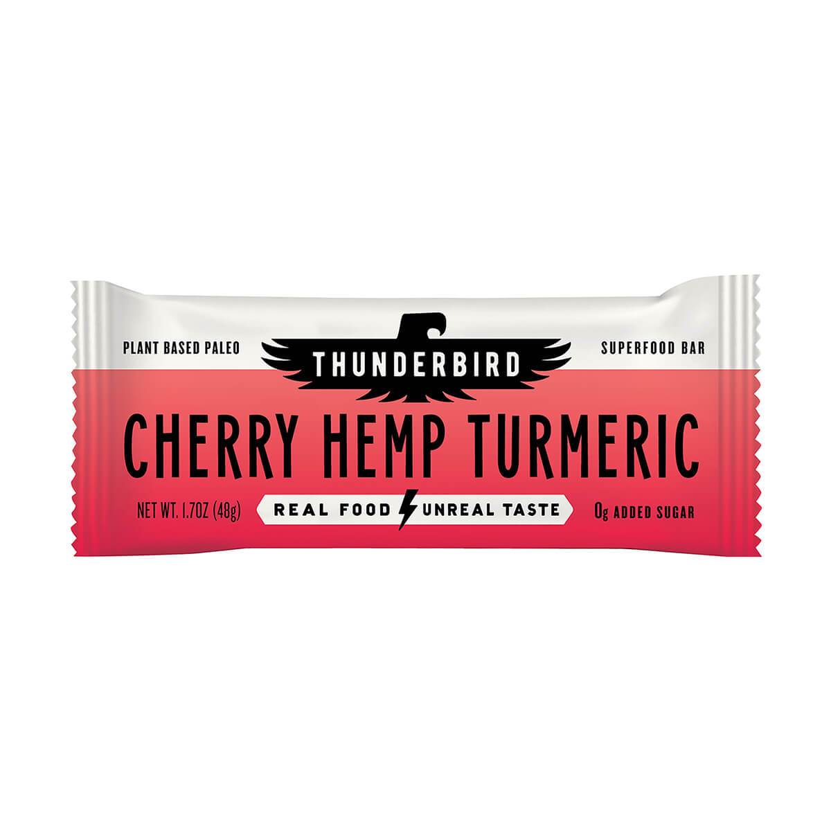 Cherry Hemp Turmeric - Box of 12 Bars