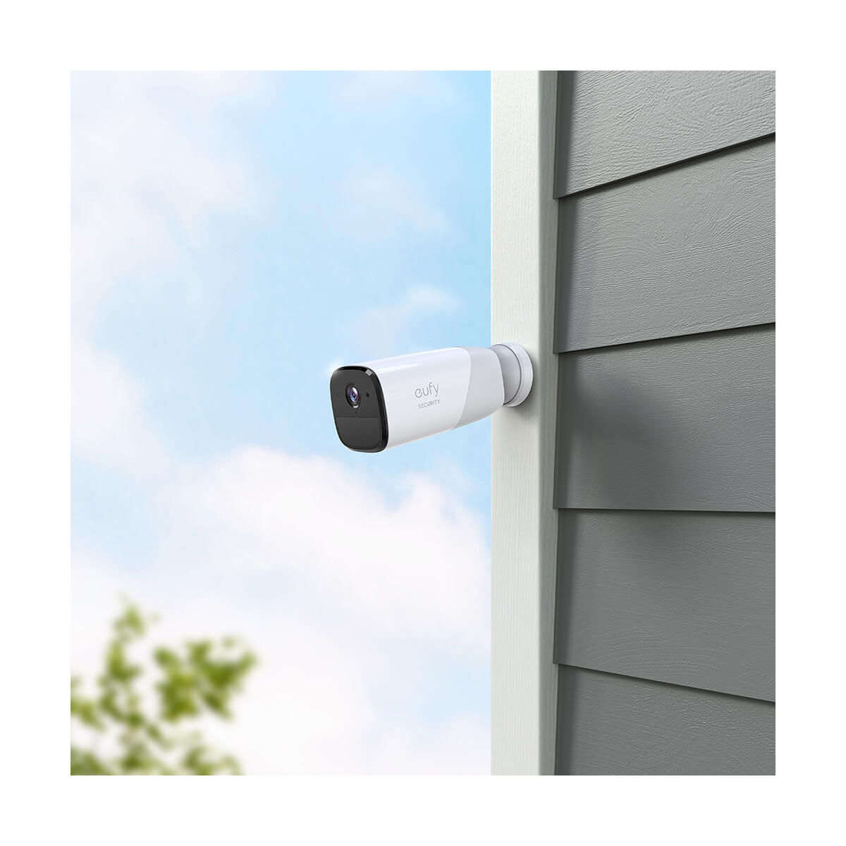 Security eufyCam 2, 2-Camera Indoor/Outdoor Wire-Free 1080p 16GB Surveillance System