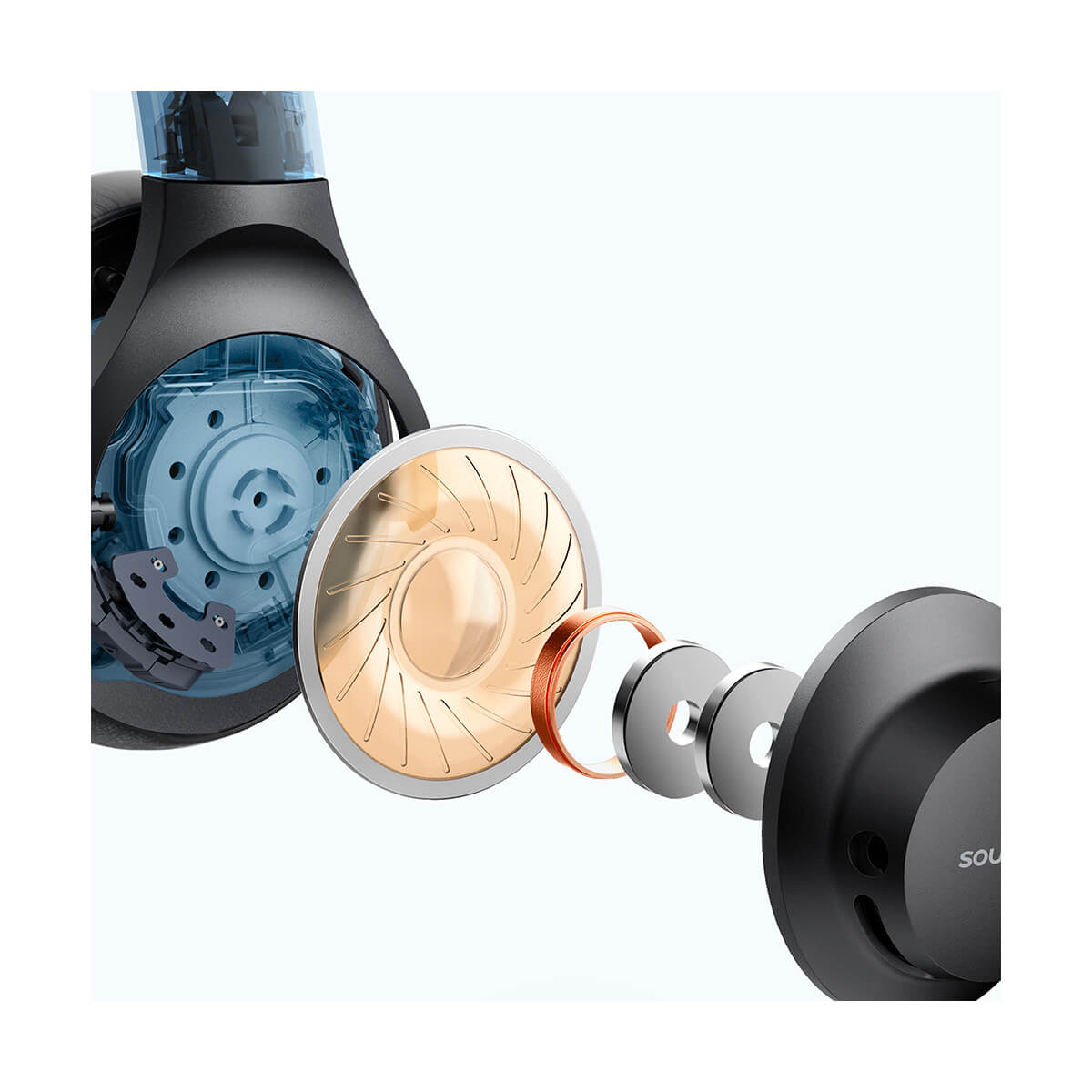 Life 2 Active Noise Cancelling Over-Ear Hi-Res Audio Wireless Headphones