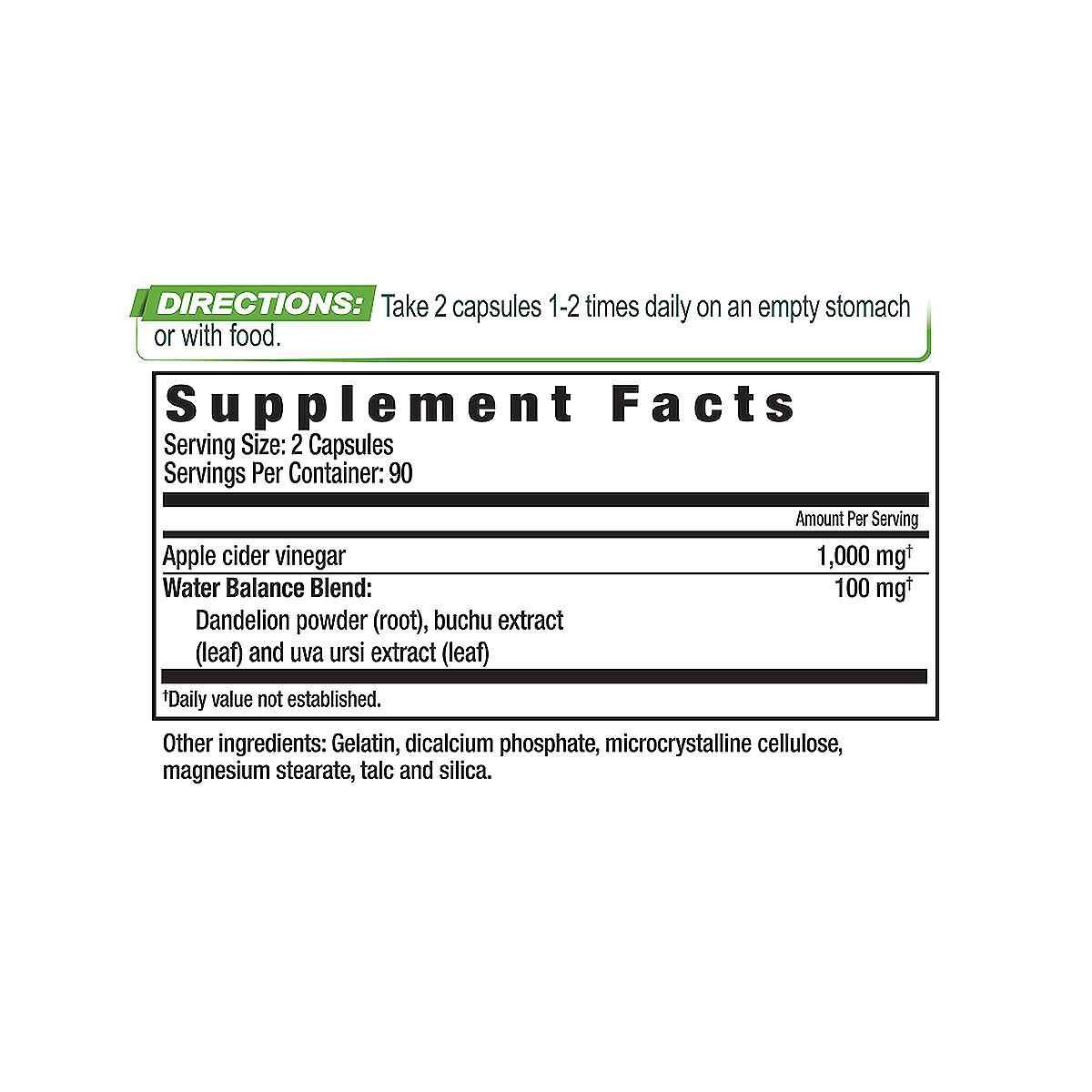 Apple Cider Vinegar Capsules