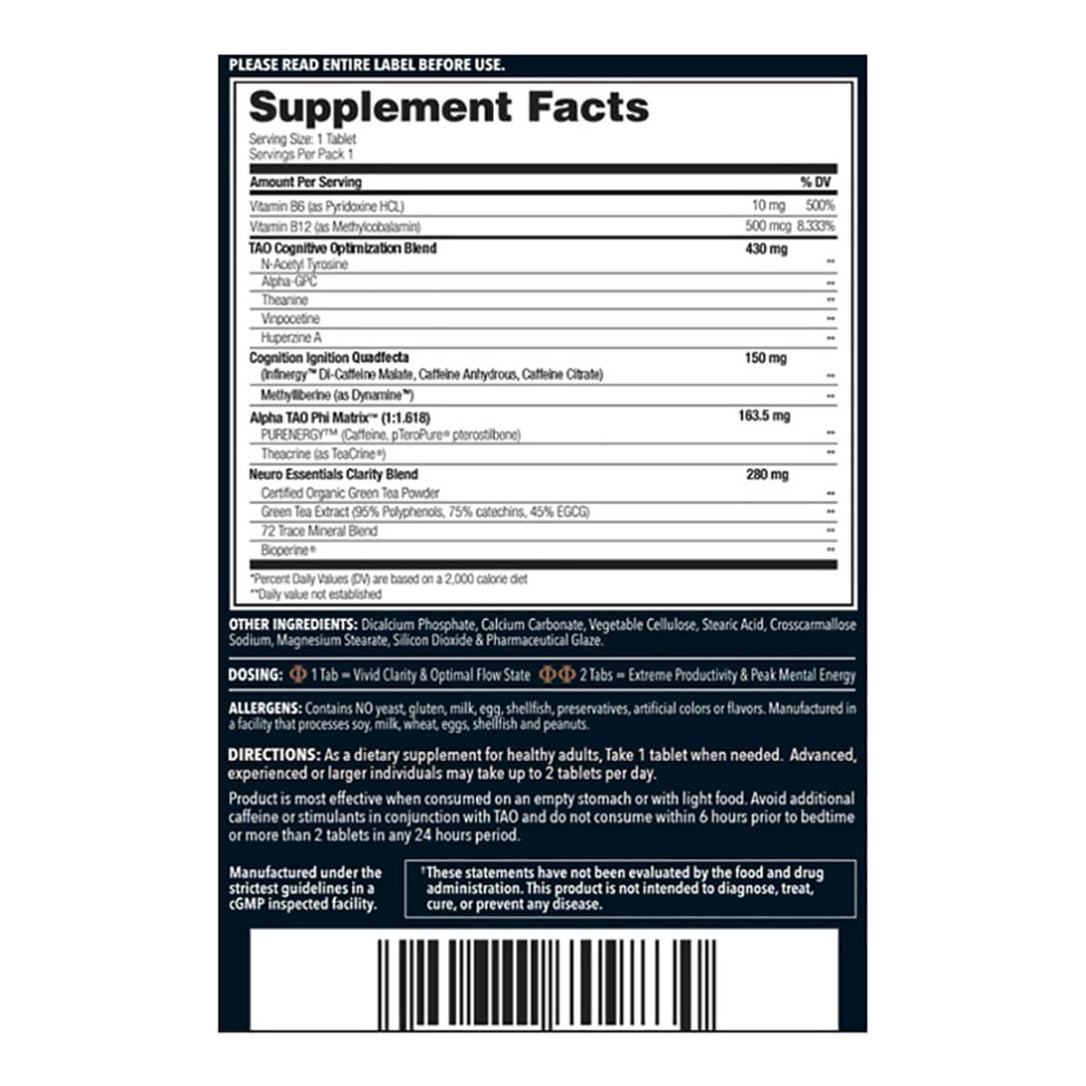Tao Ultra Nootropic