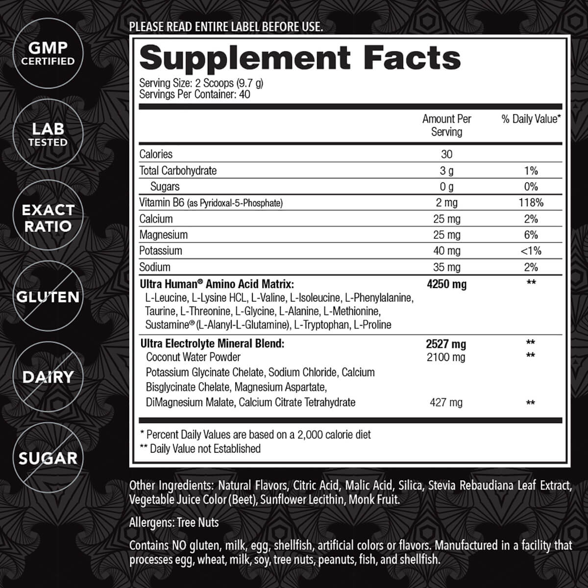 Ultra Amino Code