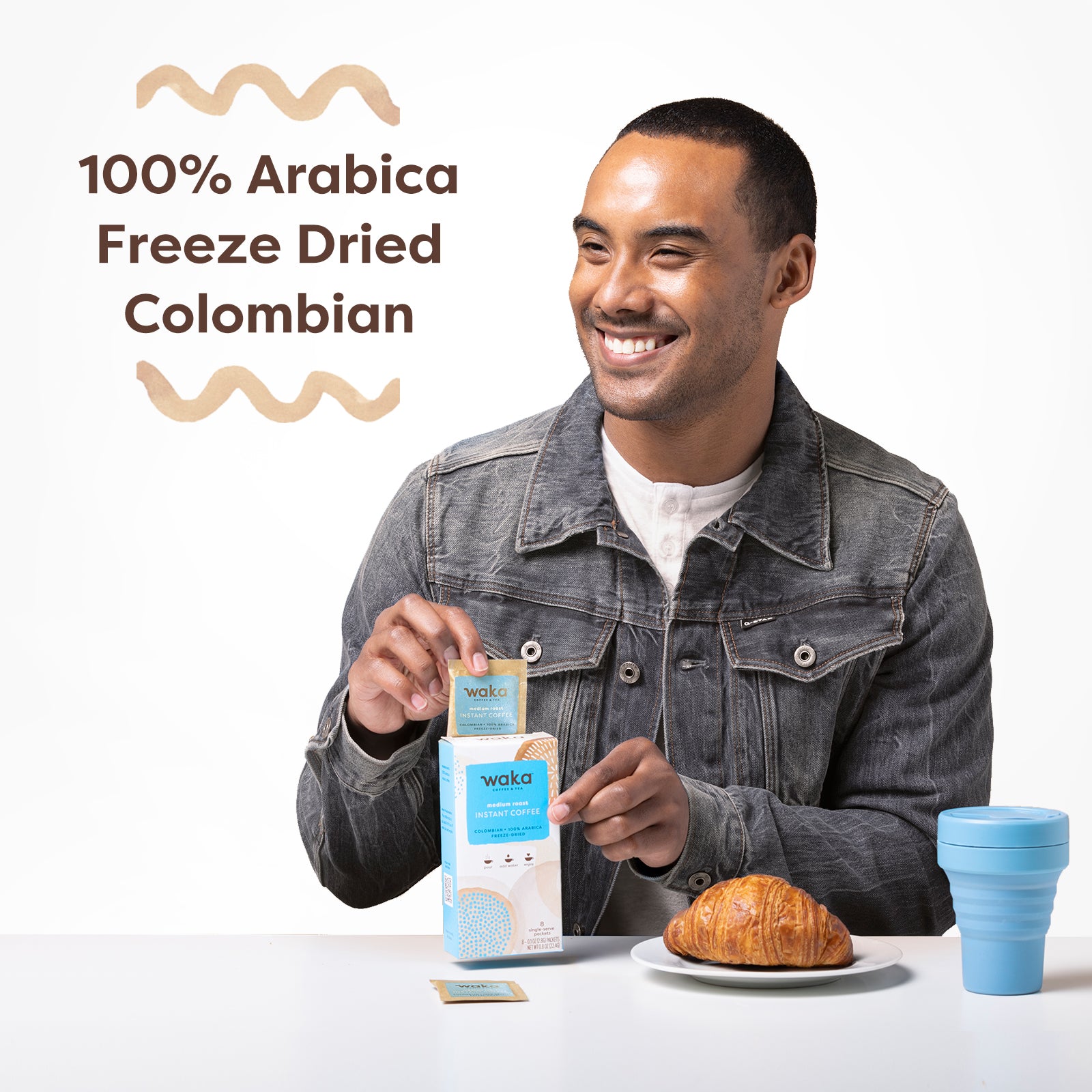 Medium Roast Colombian Single-Serve Instant Coffee Bundle