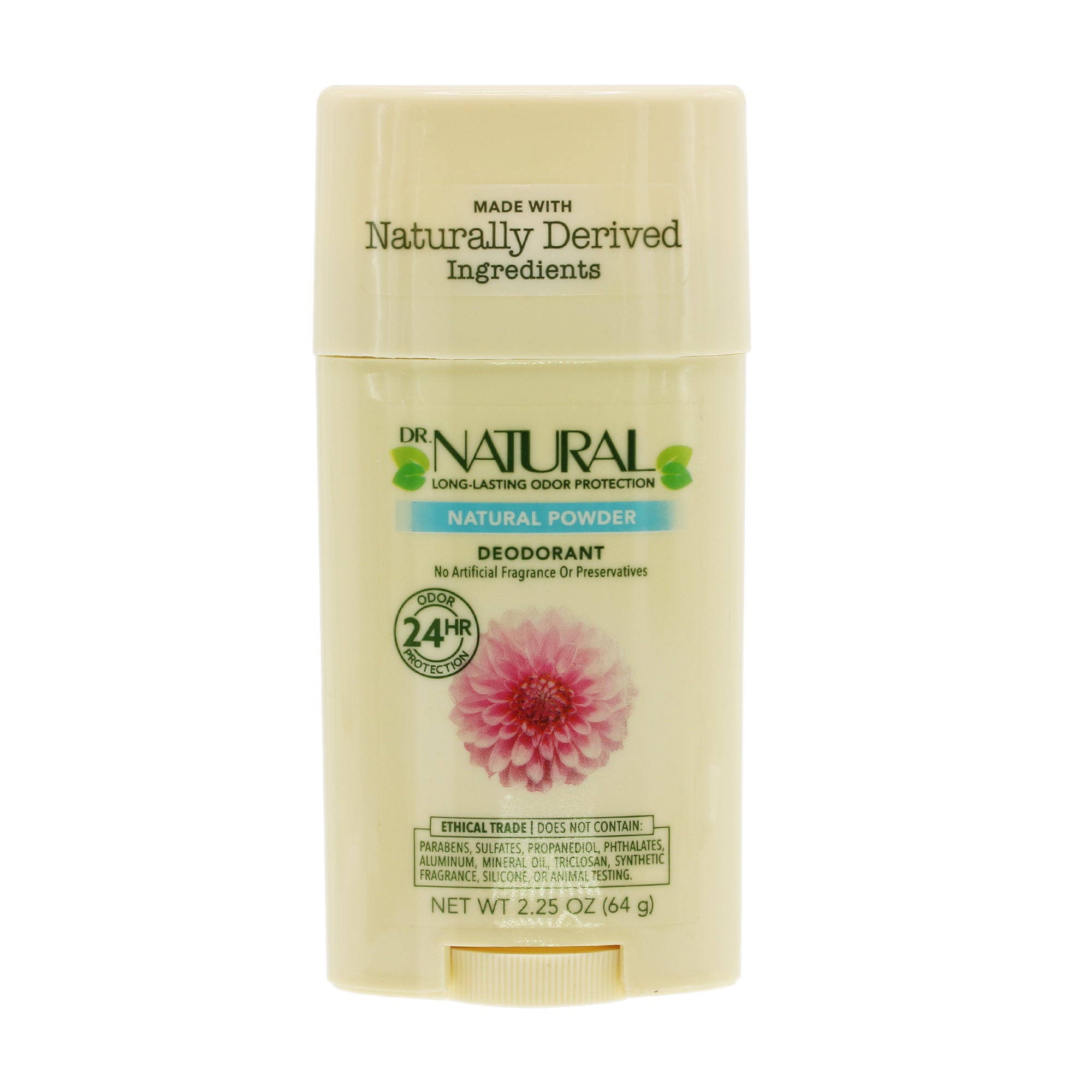 Deodorant Stick Natural Powder (2.25 oz)