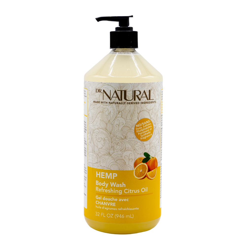 Hemp Body Wash Citrus (32 oz)