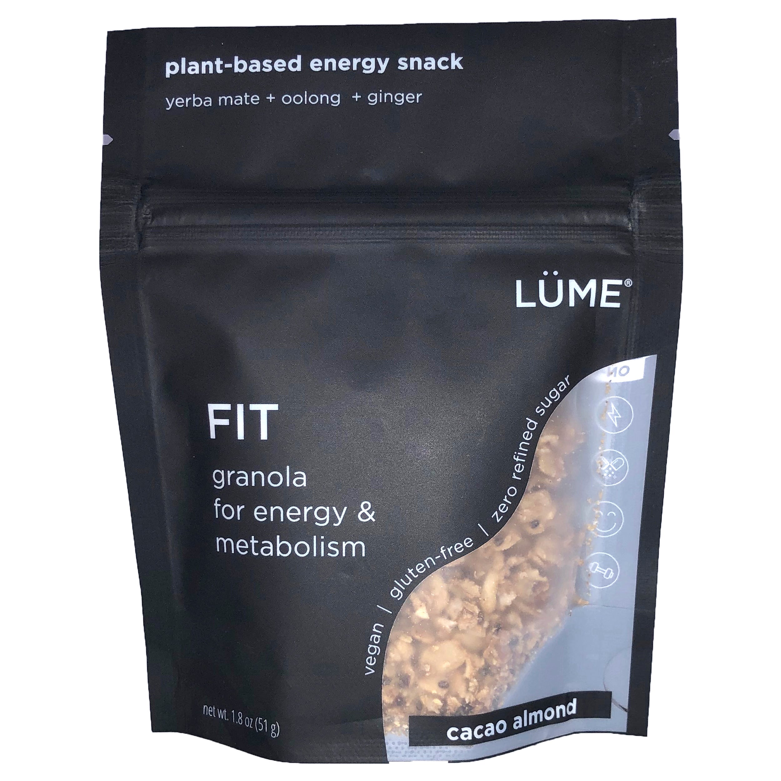 Fit Plant-Based Energy Granola - Cacao Almond (9-Pack)