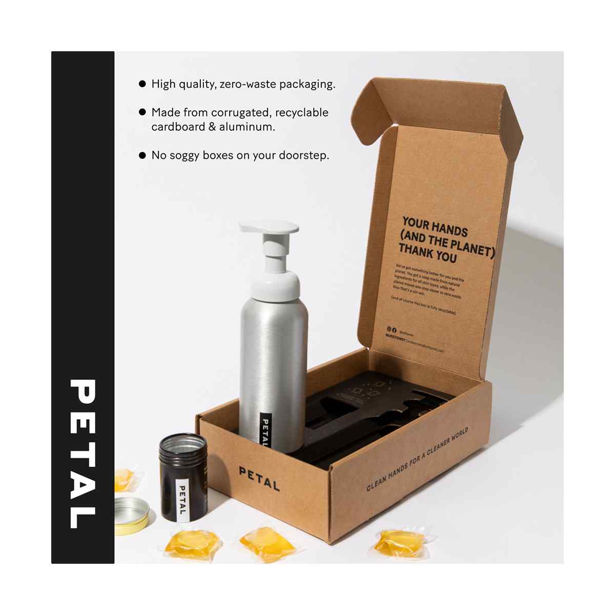 Starter Kit (1 Refillable Bottle + 4 Pod Refills)