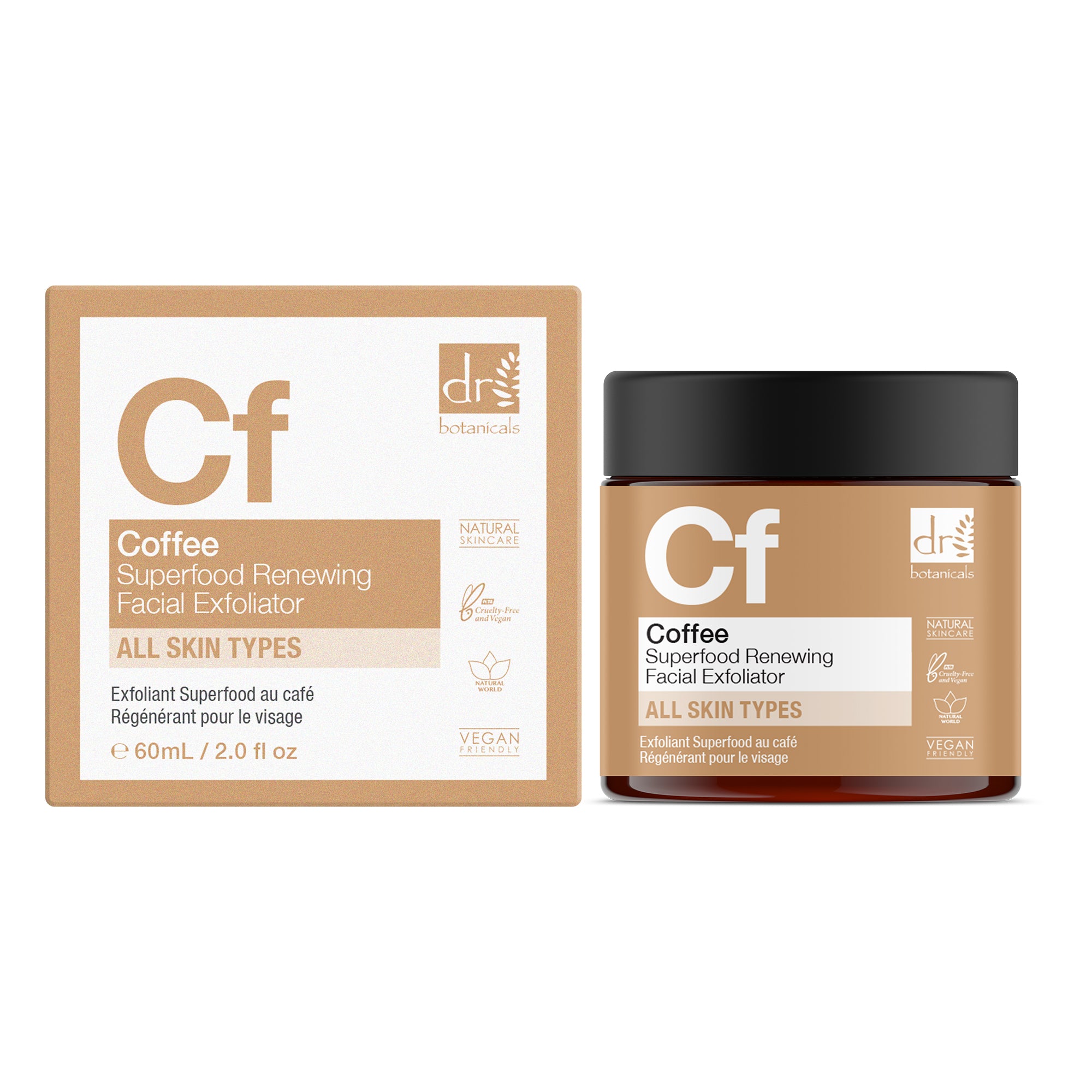 Coffee Superfood Renewing Facial Exfoliator (2oz Jar)