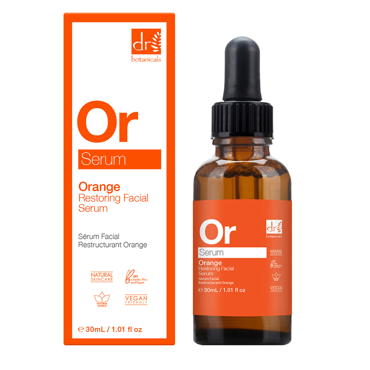 Orange Restoring Facial Serum  (1.01 oz)