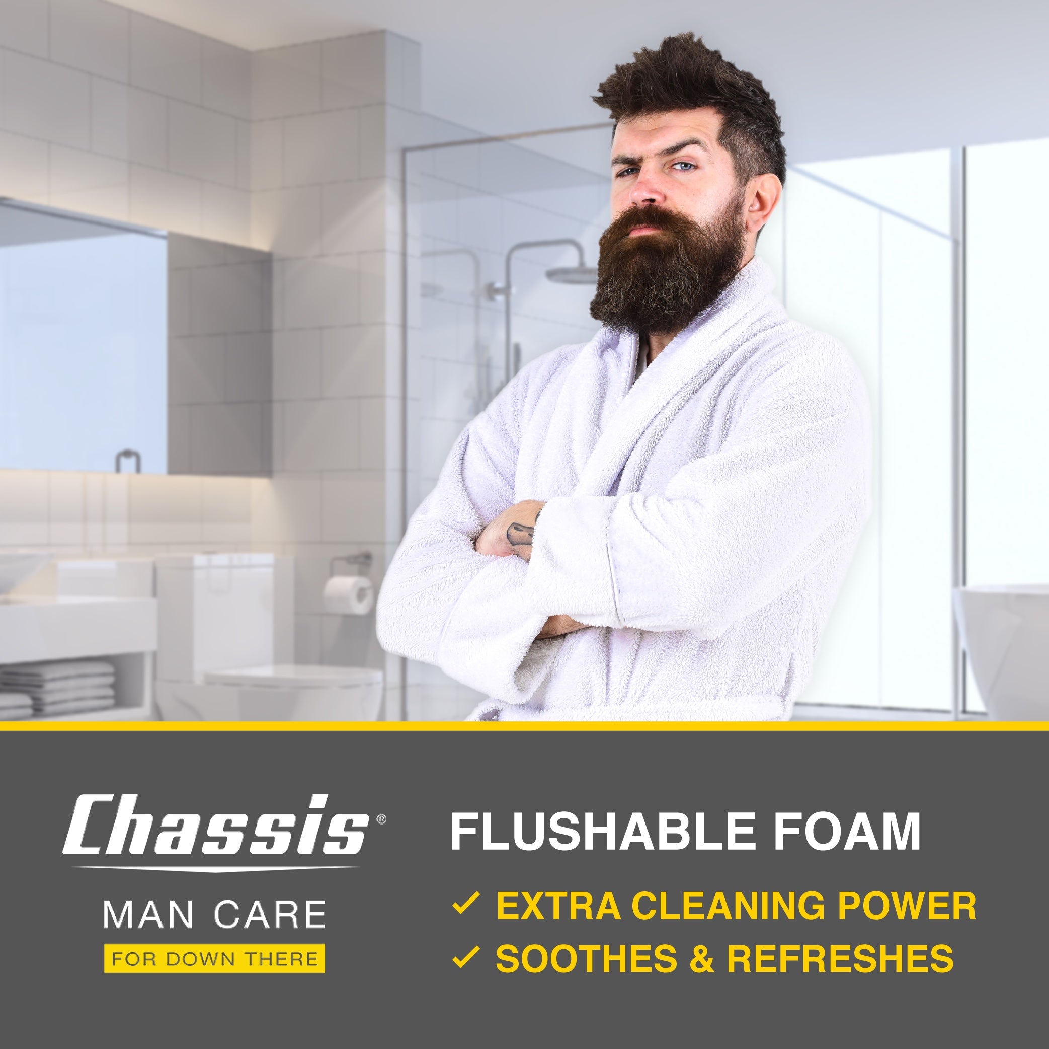 Flushable Foam