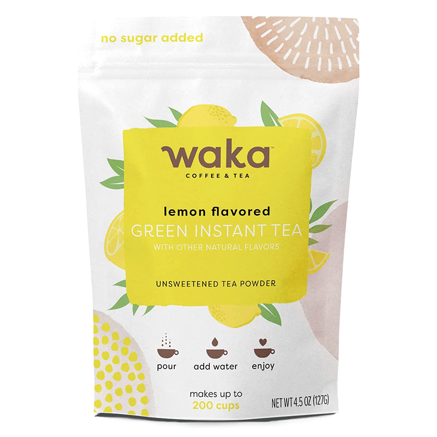 Lemon Flavored Green Instant Tea 4.5 oz Bag