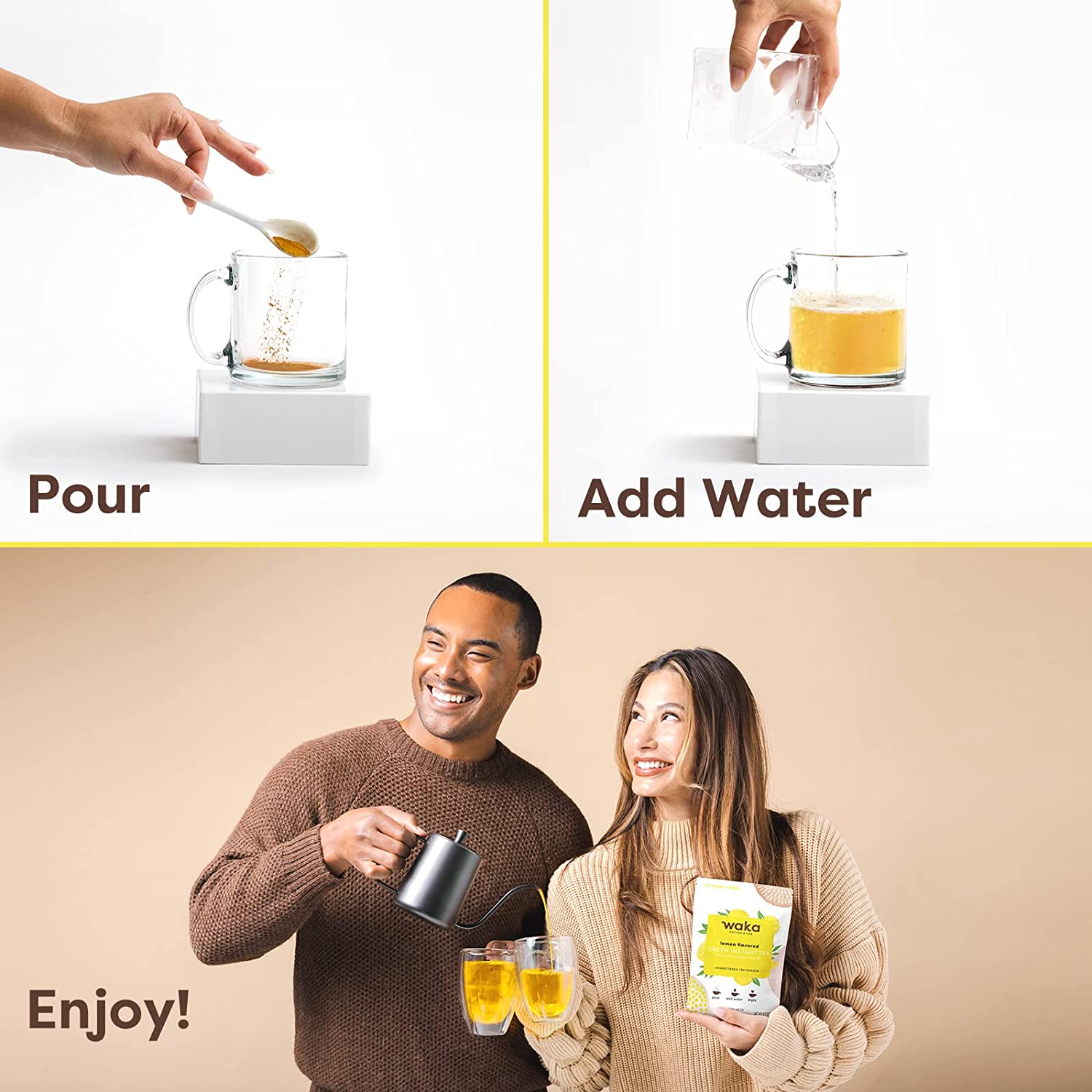 Lemon Flavored Green Instant Tea 4.5 oz Bag