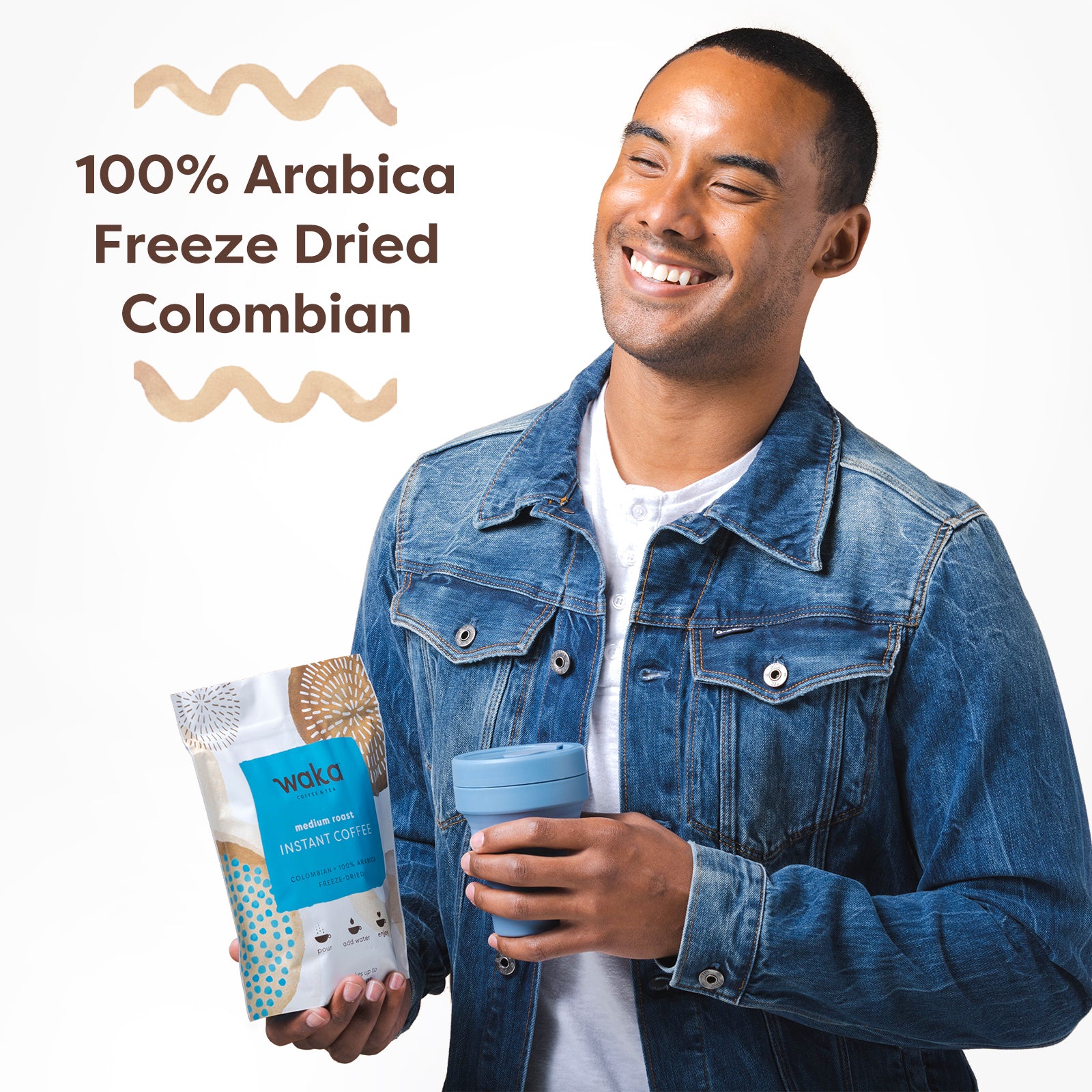 Medium Roast Colombian Instant Coffee 8 oz Bag