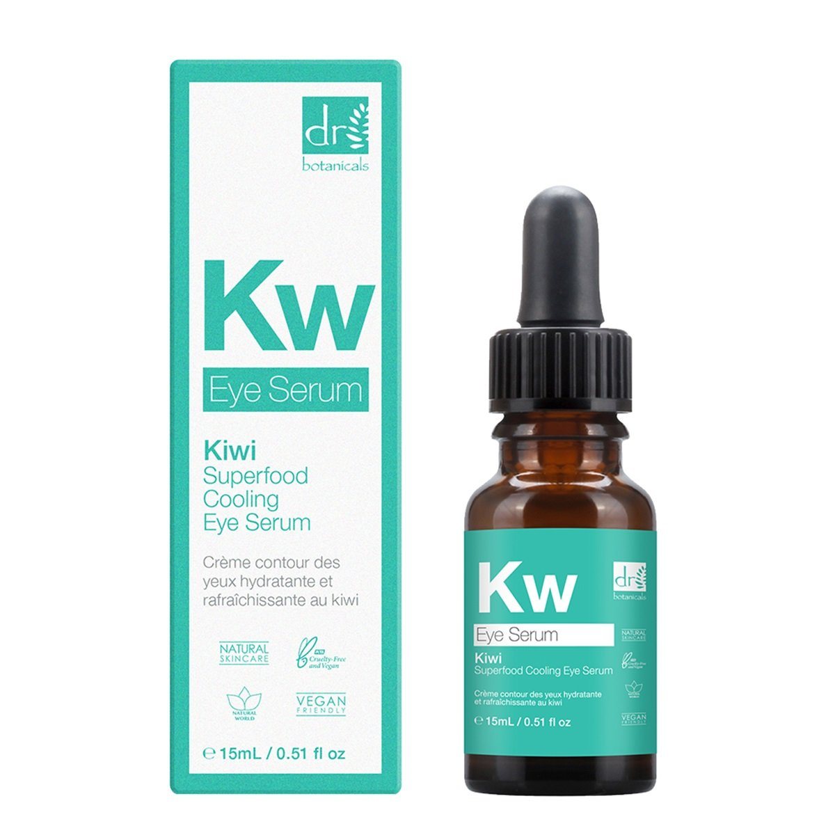 Kiwi Superfood Cooling Eye Serum (.51 oz)Dr. Botanicals